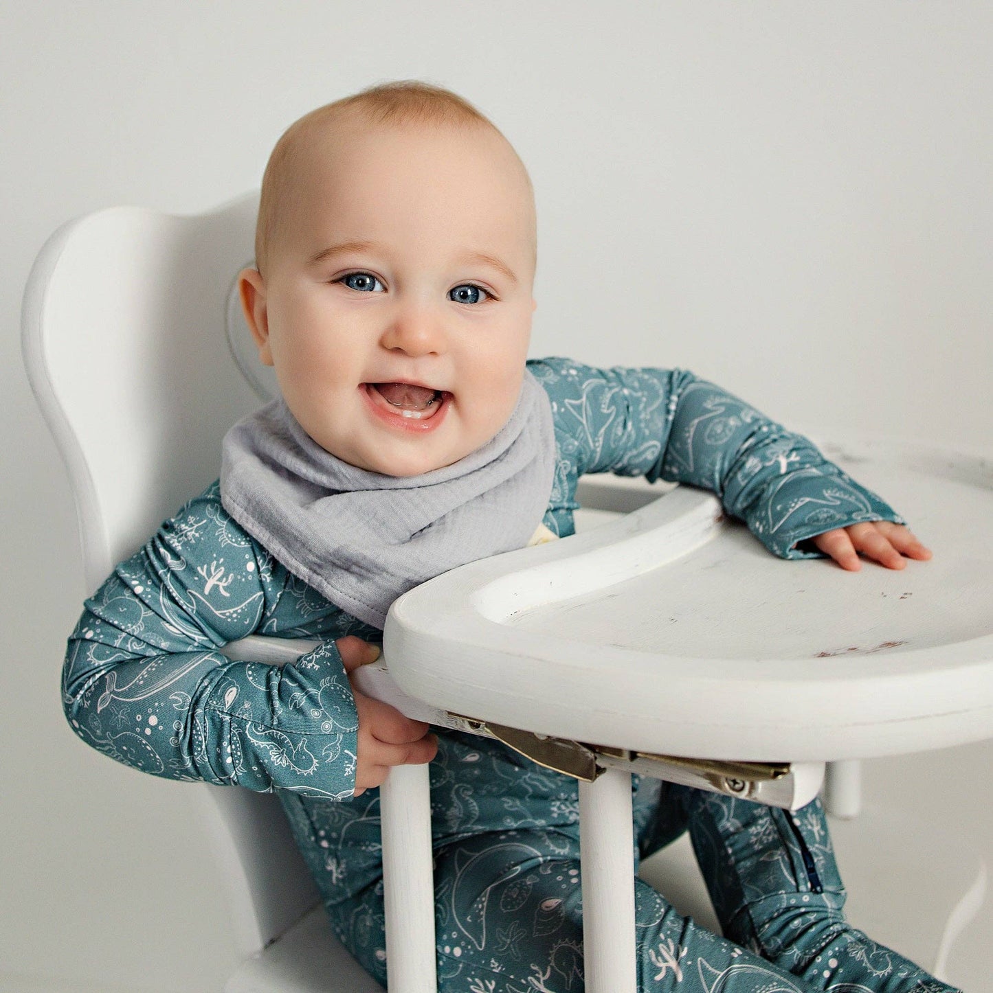 Sea Life Bamboo Zip Pajama Sleeper