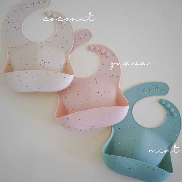 Confetti Silicone Bib