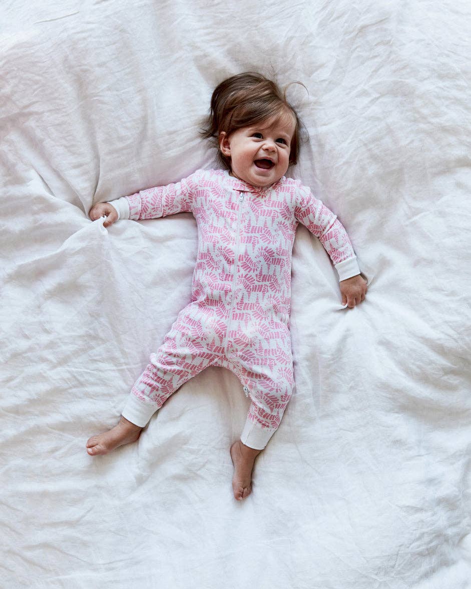 Organic Cotton Zip Pajamas