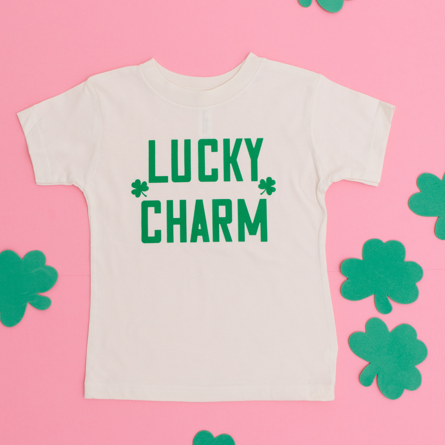 Lucky Charm St. Patricks Day Toddler and Youth Tee Shirt