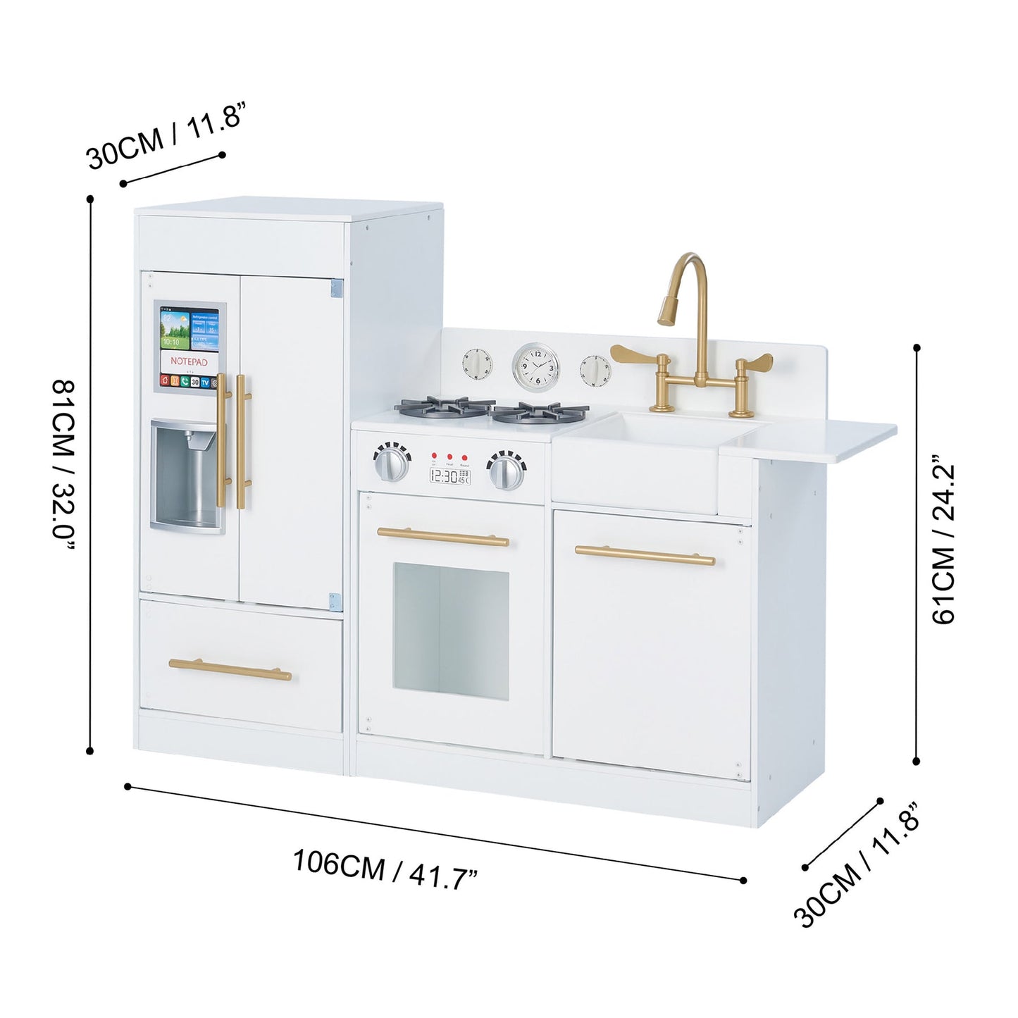 Little Chef Modern Play Kitchen