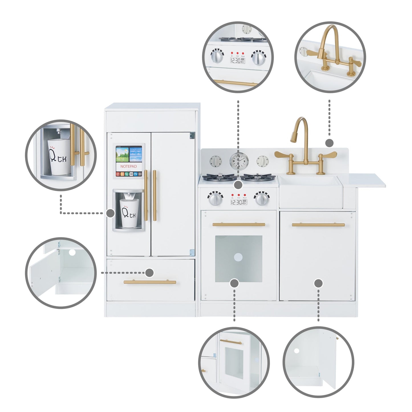 Little Chef Modern Play Kitchen