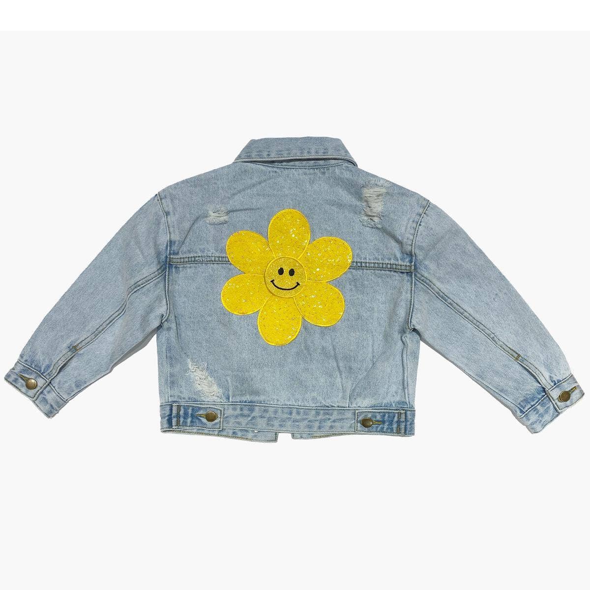 Patched Denim Jacket