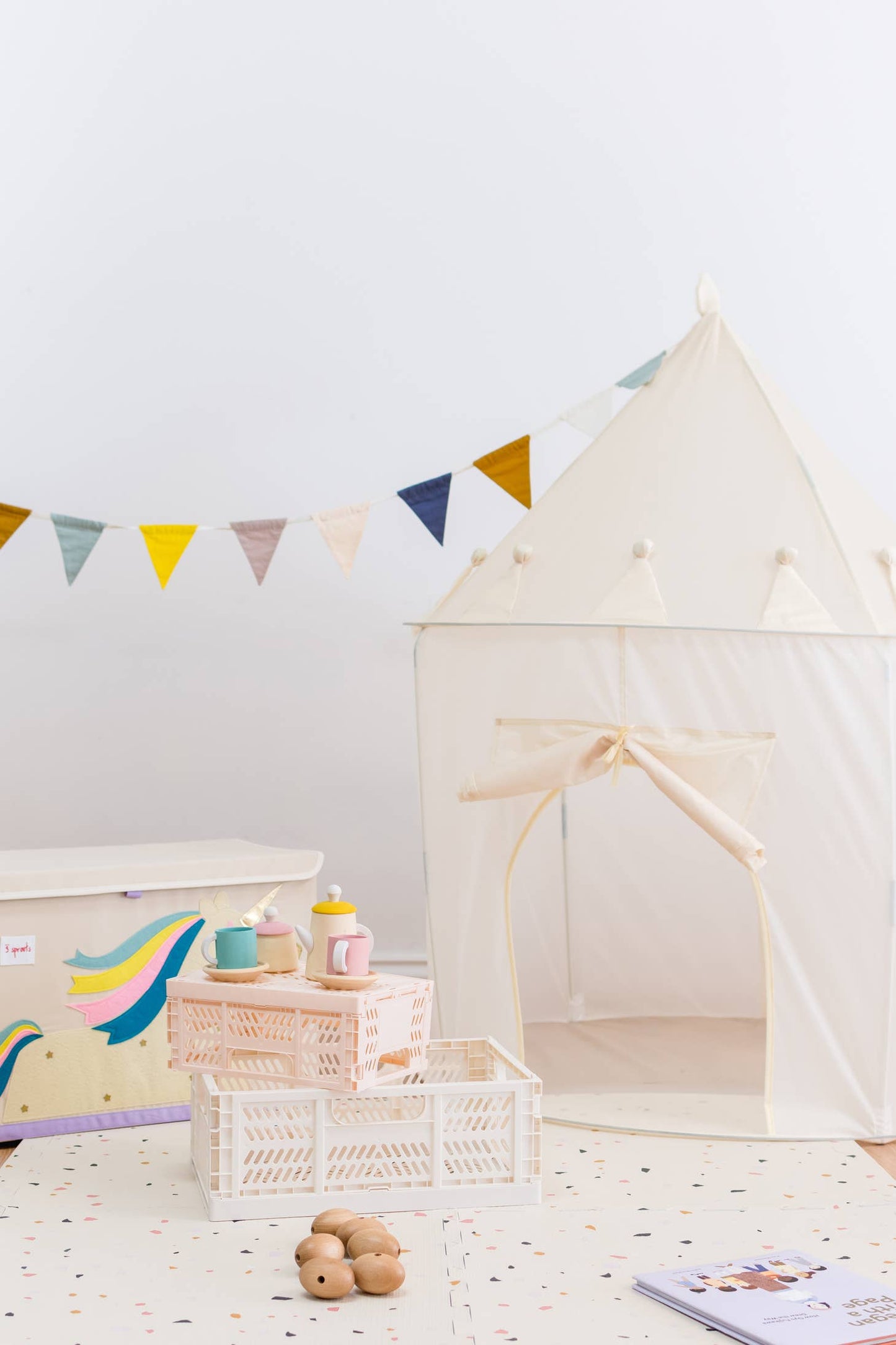 Recycled Fabric Play Tent Castle