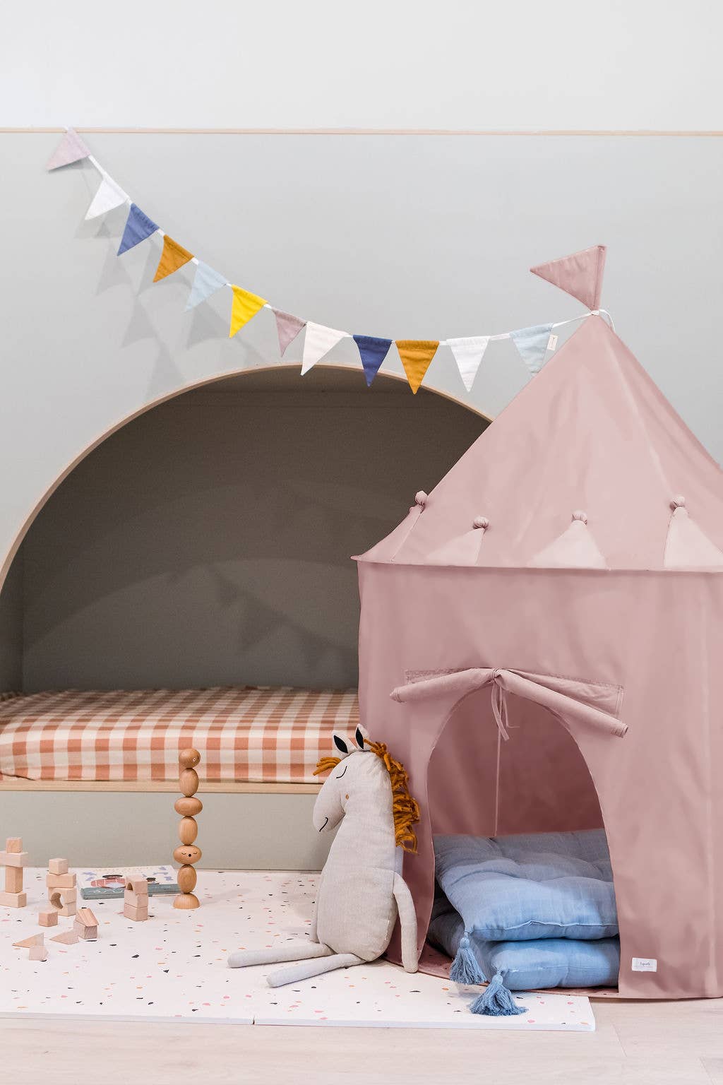 Recycled Fabric Play Tent Castle