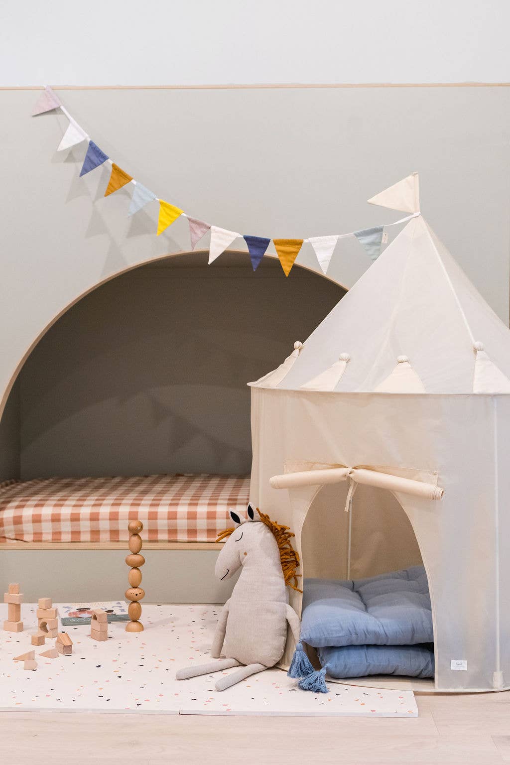 Recycled Fabric Play Tent Castle