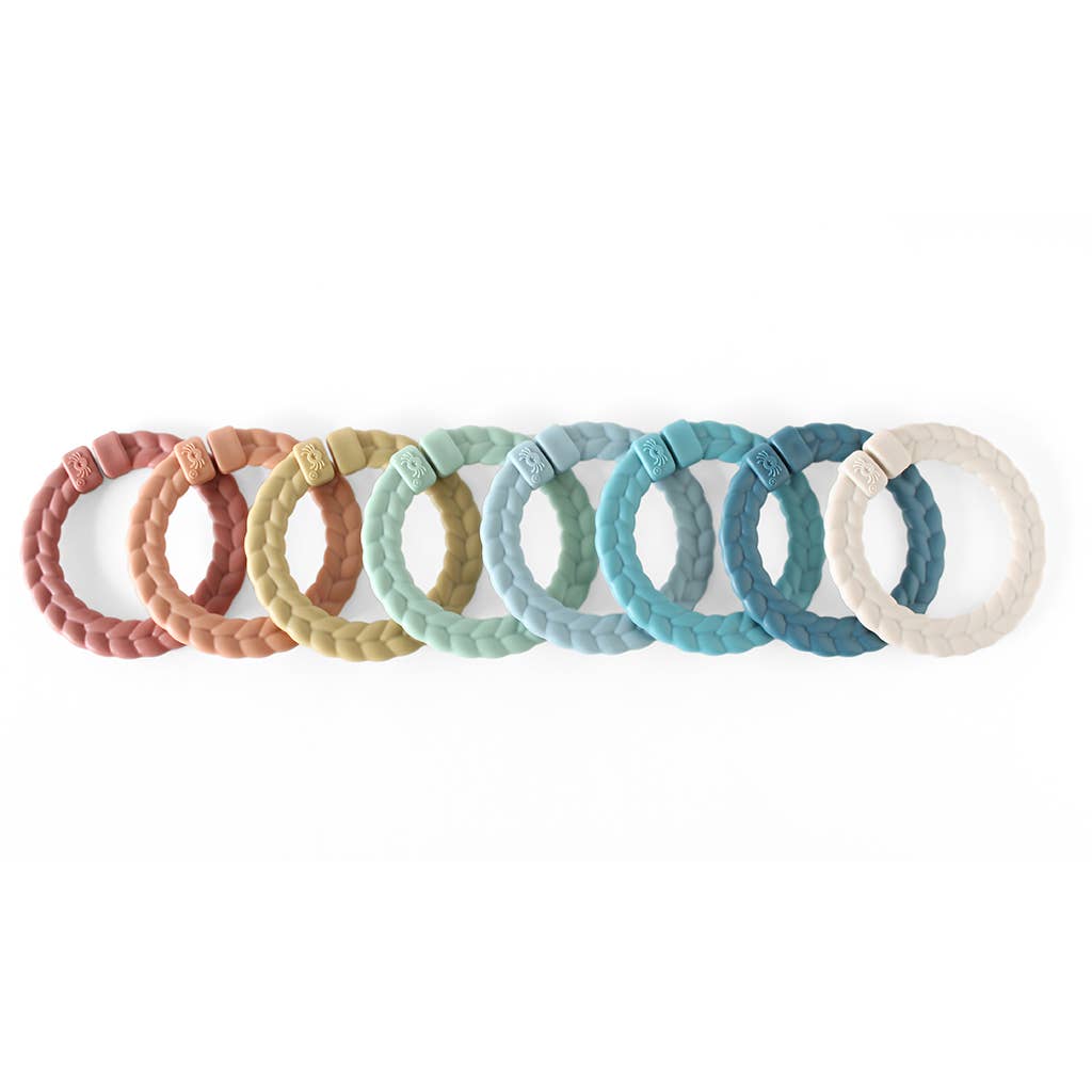 Bitzy Bespoke Itzy Rings™ Linking Ring Set: Rainbow