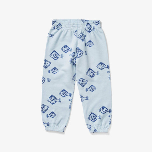 Organic Cotton Flounder Printed Sweatpants