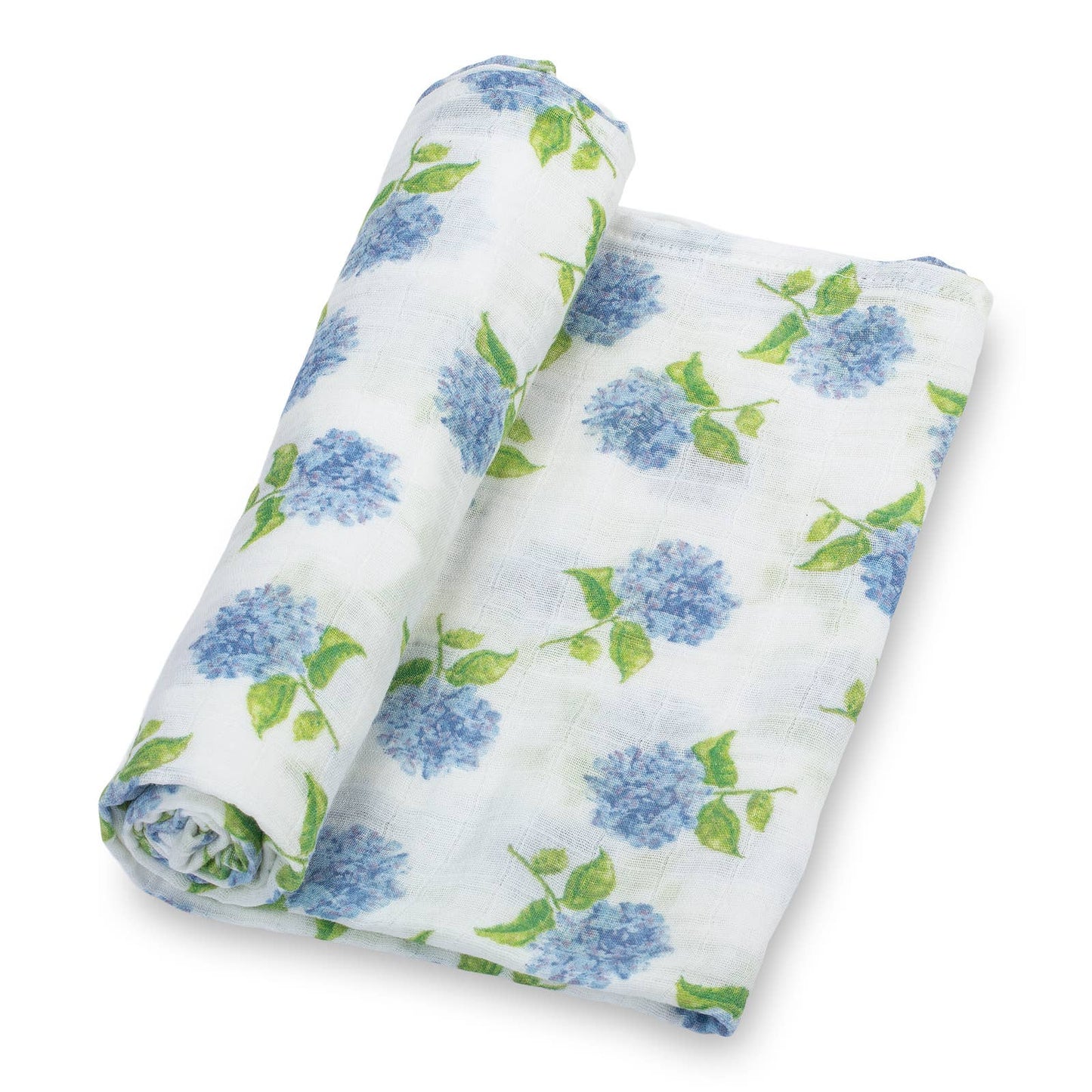 Hydrangea Cotton Muslin Swaddle Blanket