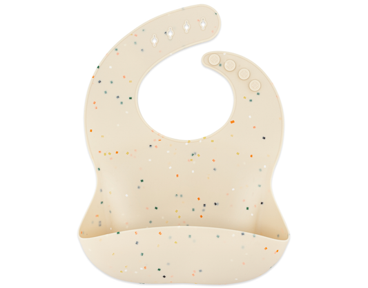 Confetti Silicone Bib